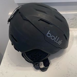 Bollé black ski helmet. Size large